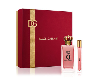 DOLCE & GABBANA "Q" 2 PCS SET FOR WOMEN: 3.3 EAU DE PARFUM SPRAY + 0.33 EAU DE PARFUM SPRAY.