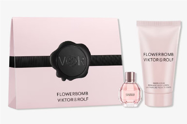 VIKTOR & ROLF FLOWERBOMB V&R 2 PCS SET FOR WOMEN: 0.24 EAU DE PARFUM + 1.7 BODY LOTION