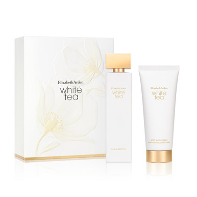 ELIZABETH ARDEN WHITE TEA 2 PCS SET: 3.3 EAU DE PARFUM SPRAY + 3.3 BODY WATER CREAM